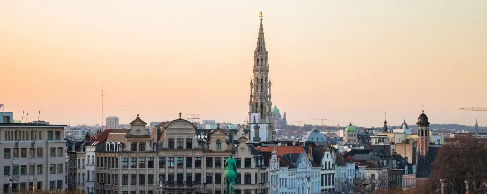 Brussels Panorama View